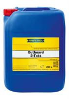 Моторное масло для 2т лод. моторов ravenol outboard 2t mineral (20л) new