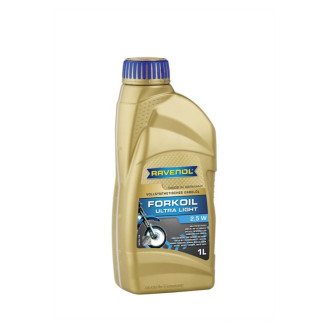 Вилочное масло ravenol forkoil ultra light 2,5w (1л) new