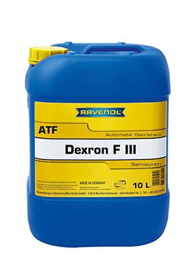 Трансмиссионное масло ravenol atf dexron f iii (10л) new