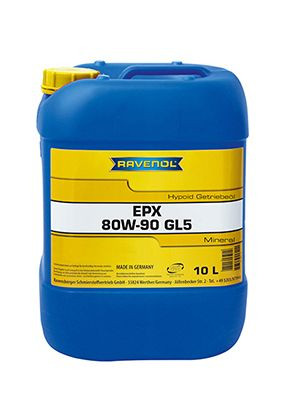 Трансмиссионное масло ravenol getriebeoel epx sae 80w-90 gl-5 (10л) new