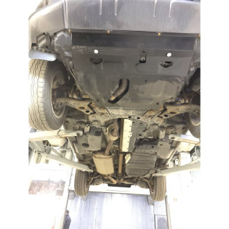 Стальная защита двигатель, КПП, Toyota Rav 4 ООО Трио Сервис MOTODOR