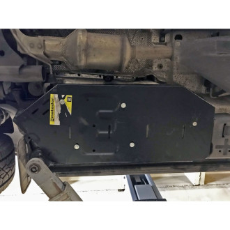 Стальная защита трубки кондиционера, Volkswagen T6.1 ООО Трио Сервис MOTODOR