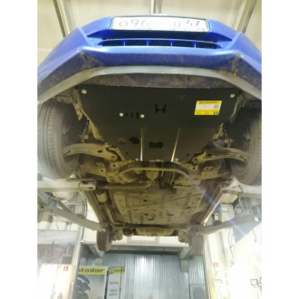 Стальная защита двигатель, КПП, Honda Jazz, Fit ООО Трио Сервис MOTODOR