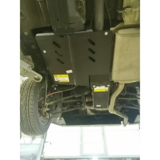 Стальная защита ЗДф, Renault Duster, Kaptur, Arkana ООО Трио Сервис MOTODOR