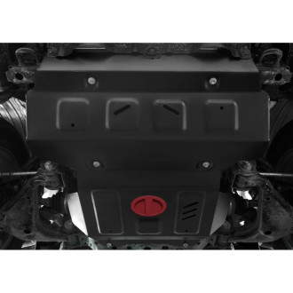 Защита радиатора и картера ч.1 Toyota Fortuner 4WD 2017- АвтоБроня 1.09501.1