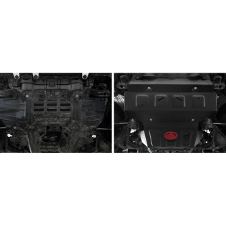 Защита радиатора и картера ч.1 Toyota Fortuner 4WD 2017- АвтоБроня 1.09501.1