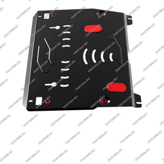 Защита картера и КПП для Nissan Teana 2008-2014 2014-2016 АвтоБроня 111.04145.1