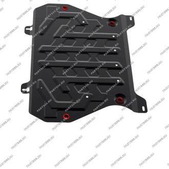 Защита картера и КПП для Nissan Juke 2011-2017 2017-н.в. АвтоБроня 111.04141.1