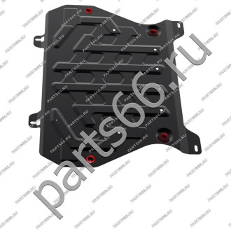 Защита картера и КПП для Nissan Juke 2011-2017 2017-н.в. АвтоБроня 111.04141.1