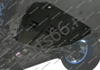 Защита картера и КПП Nissan Qashqai сборка РФ 2015-/X-Trail 2007-2015 2015- АвтоБроня 111.04158.1