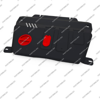Защита картера и КПП Chevrolet Captiva 2012-2015 2015-н.в./Opel Antara 2012-2015 АвтоБроня 111.04216.1