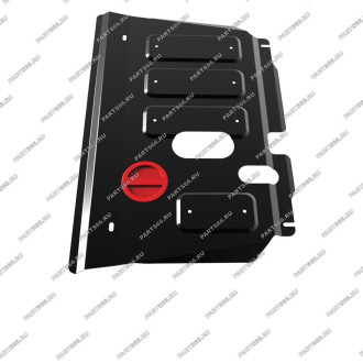 Защита картера КПП Toyota Ractis FWD 2005-2010/Yaris 2005-2008 АвтоБроня 111.05707.1