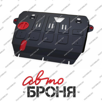 Защита картера КПП Toyota Alphard 2008-2015 2015-н.в. АвтоБроня 111.05775.1