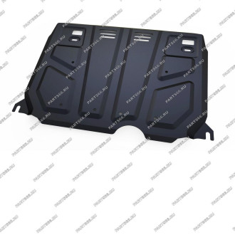 Защита картера КПП Toyota Auris 2007-2013 2013-2016/Corolla 2007-2016 2016- АвтоБроня 111.05799.1