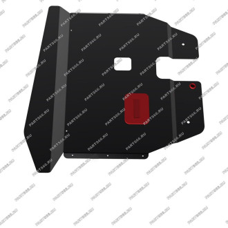 Защита картера и КПП для Volkswagen Sharan 1995-2003 АвтоБроня 111.05822.1
