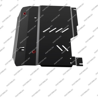 Защита картера КПП Chevrolet Captiva 2006-2011/Opel Antara 2006-2011 АвтоБроня 111.01002.2