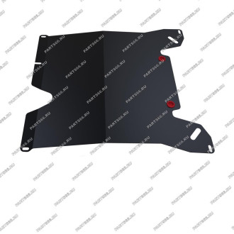 Защита картера и КПП Citroen C5 2008-2015 АвтоБроня 111.01204.1