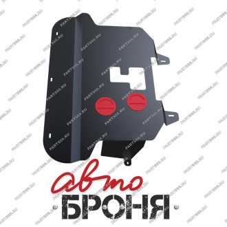 Защита картера и КПП для Fiat Doblo 2006-2015 АвтоБроня 111.01702.2