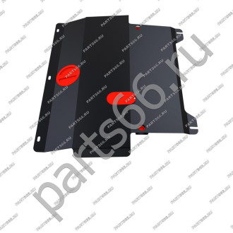 Защита картера КПП для Ford Fiesta 2008-2015 2015-н.в. АвтоБроня 111.01805.2