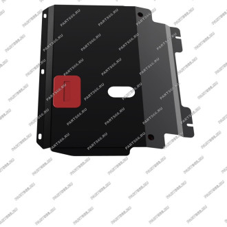 Защита картера и КПП Ford Fiesta 2002-2008/Fusion 2004-2012 АвтоБроня 111.01806.3