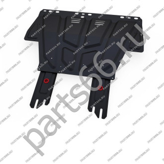 Защита картера и КПП Ford Focus 2005-2011 2011-2015 2015-/Grand C-Max 2010-2015 АвтоБроня 111.01850.1