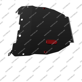Защита картера КПП для Hyundai Accent 2000-2012 АвтоБроня 111.02301.1