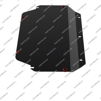 Защита картера и КПП Hyundai Verna 2006-2010/Kia Rio 2005-2011 АвтоБроня 111.02805.2