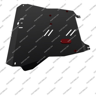 Защита картера КПП для Kia Spectra 2004-2011 АвтоБроня 111.02812.1
