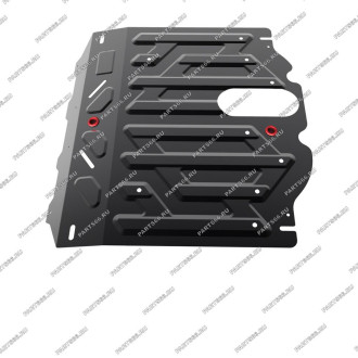 Защита картера КПП для Kia Sorento 2012-н.в. АвтоБроня 111.02823.1