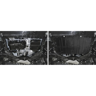 Защита картера и КПП Mazda 3/6/CX-5/CX-9 АвтоБроня 111.03825.1