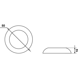 Накладка для цилиндрового механизма Аллюр ET-R1 OB/OB32132
