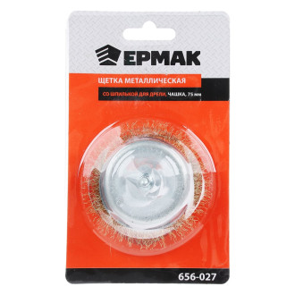 Металлическая щетка для УШМ ЕРМАК 656-027