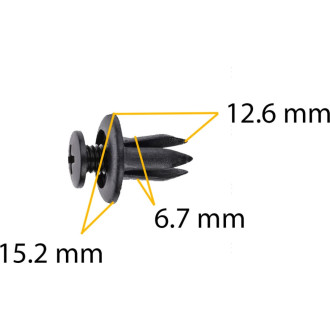 Автомобильный крепеж для GM/Infiniti/Lexus Mazda/Mitsubishi/Nissan/Toyota Крепавто 0138