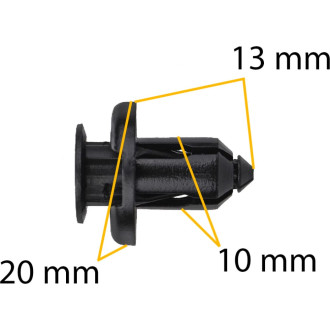 Автомобильный крепеж Acura/Honda/Hyundai/Kia Крепавто 0801