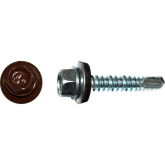 Кровельный саморез КРЕП-КОМП 4,8x29 RAL3009 оксидно-красный 250 шт.