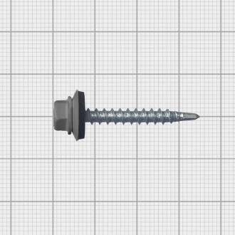 Кровельный саморез МЕТАЛЛСЕРВИС 4.8x35 RAL 7024 200 шт.