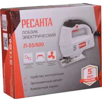 Электрический лобзик Ресанта Л-55/600
