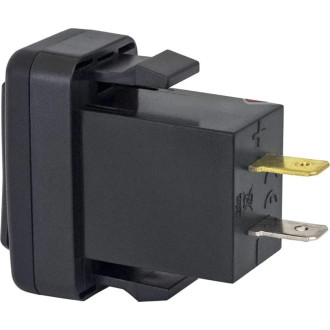 Розетка usb для Toyota 32x20 РИФ 2 QC 3.0 с вольтметром