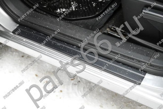 Накладки на пороги Nissan Qashqai 2006-2010 Русская Артель NNQ-008802