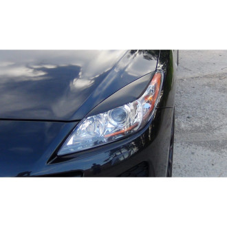 Реснички накладки на передние фары для Mazda 3 2010- г.в. Русская Артель REM3-013200