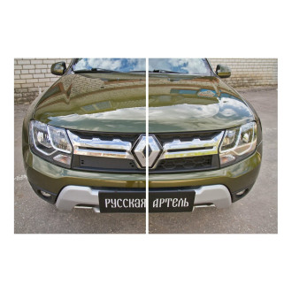 Зимняя заглушка решетки радиатора для Renault Duster 2015- Русская Артель ZRR-131302