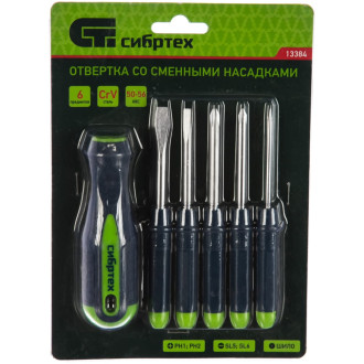 Отвертка СИБРТЕХ 13384