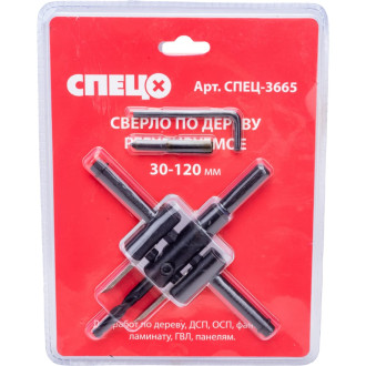 Сверло-балеринка по дереву Спец СПЕЦ-3665