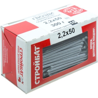 Финишные гвозди Стройбат 2,2x50 0,3 кг