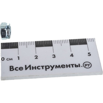 Оцинкованная самоконтрящаяся гайка Стройбат М6 DIN985 (200 шт.)