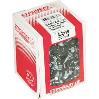 Кровельные саморезы Стройбат 6,3x 19 300 шт