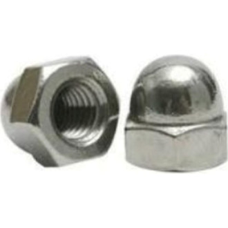 Колпачковая оцинкованная гайка ЦКИ M5 DIN1587 500 шт.