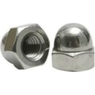 Колпачковая оцинкованная гайка ЦКИ M6 DIN1587 500 шт.