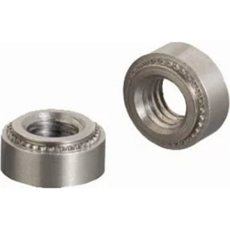 Запроссовочная круглая оцинкованная гайка ЦКИ S М2-1, 1,0 мм 100 шт.