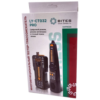 Тестер-трассоискатель кабеля 5Bites EXPRESS UTP / STP / BNC / TEL / POE 5Bites